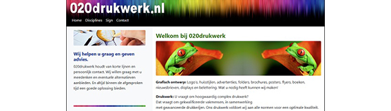 020drukwerk.nl - Amstelveen website screenshot